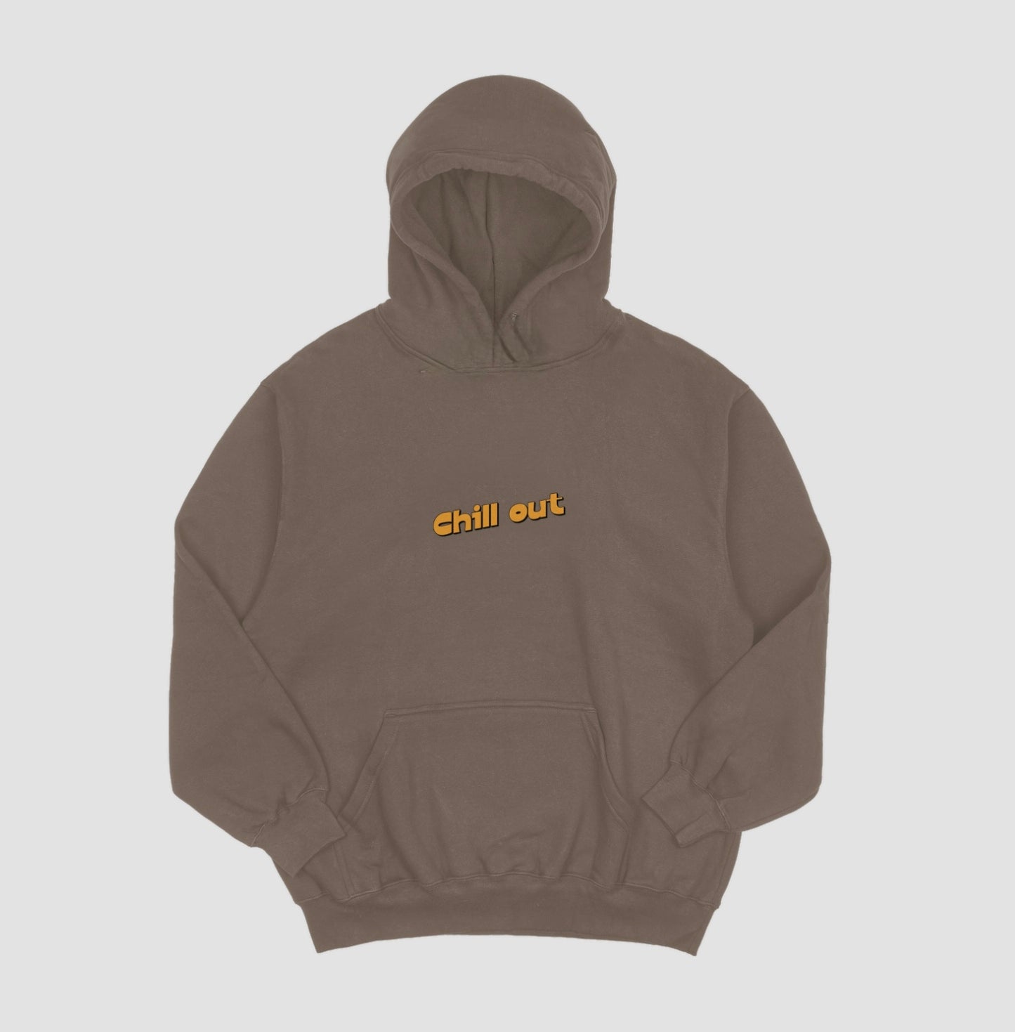Oversized Fleece Hoodie - Surfer